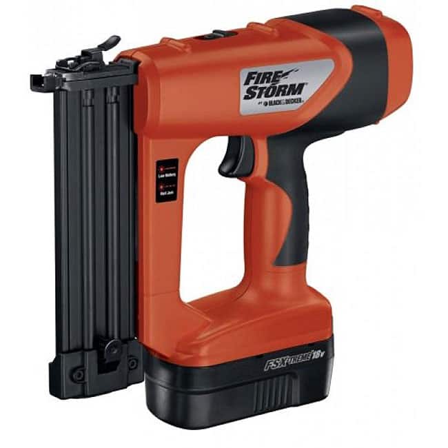 Black & Decker Firestorm 18-Volt 18-Gauge Cordless Brad Nailer