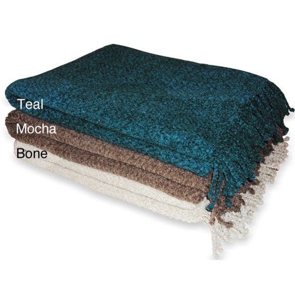 Herringbone Chenille Throw