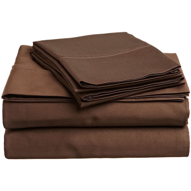 Egyptian Cotton 400 Thread Count Solid Bed Sheet Set by Superior