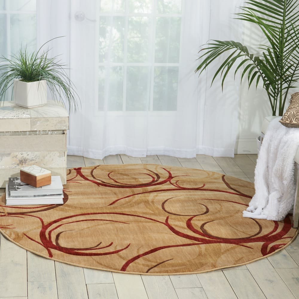 Nourison Somerset Abstract Swirl Area Rug