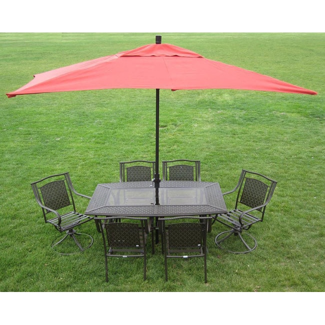 Premium 10 Rectangular Patio Umbrella