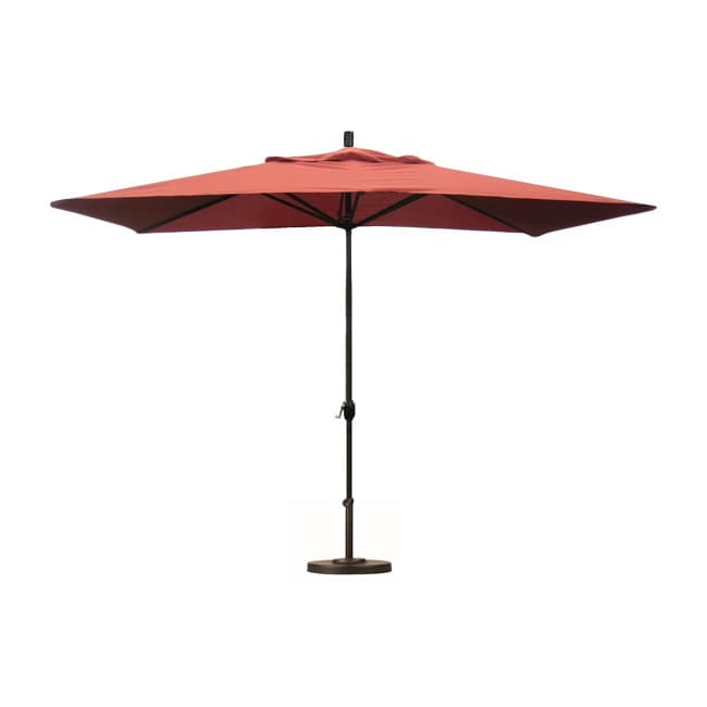 Premium 10 foot Rectangular Patio Umbrella With Stand