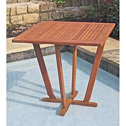 Royal Tahiti Balau 28-inch Patio Square Inverted Table