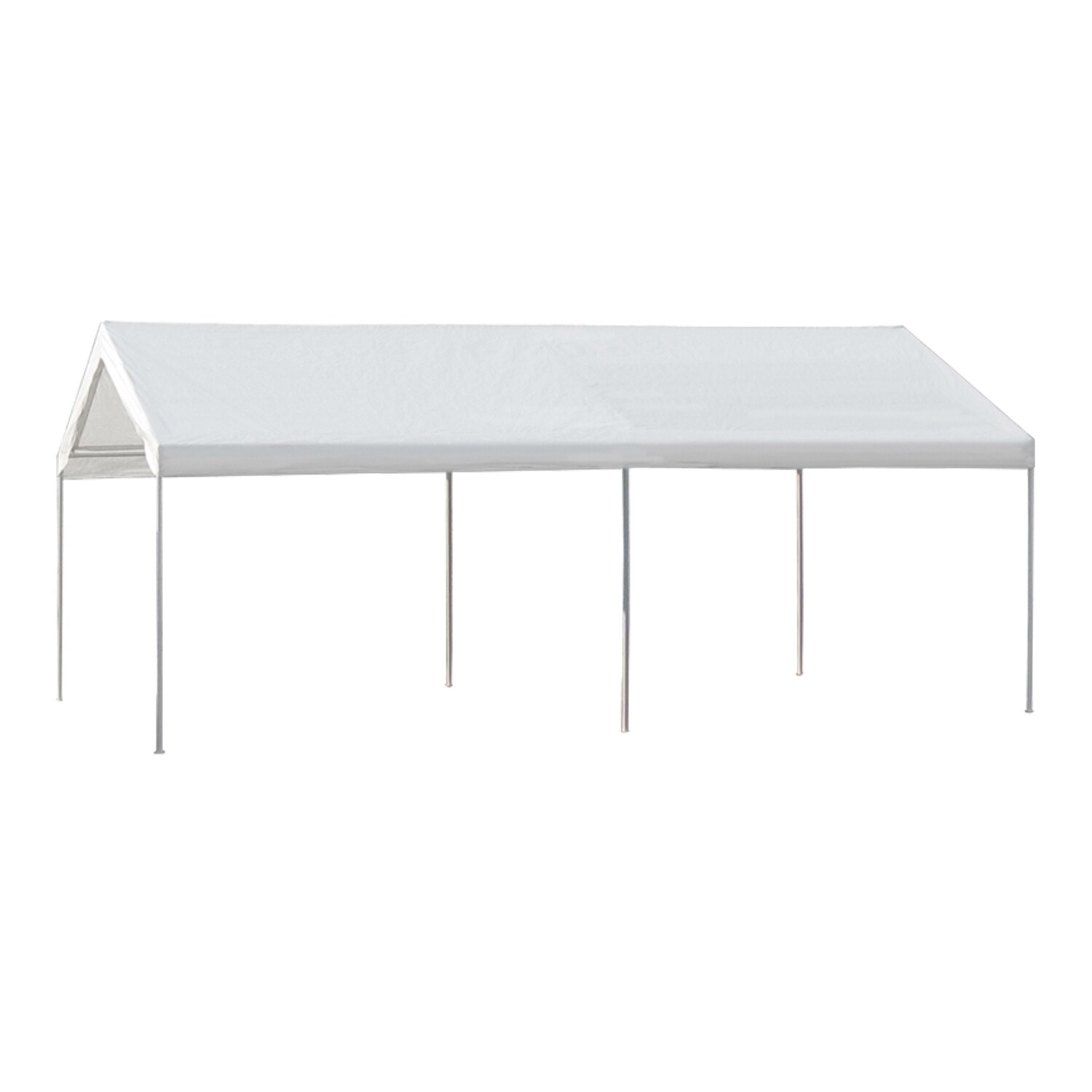 Shop Caravan Canopy Domain Carport 10 X 20 White Overstock 5078031