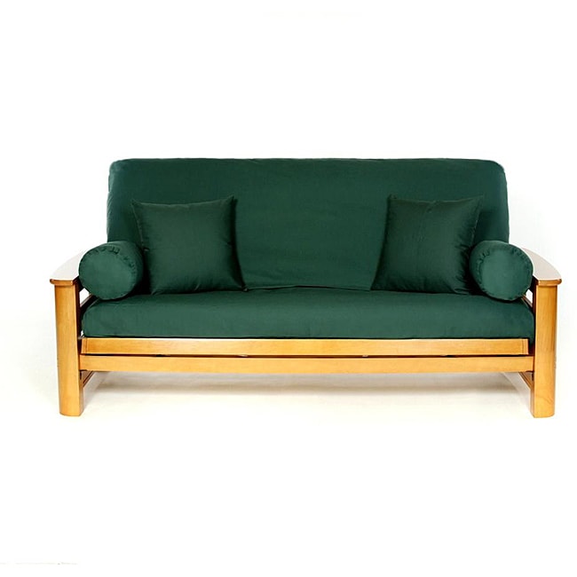 Shop Lifestyle Covers Hunter Green Fullsize Futon Cover Free