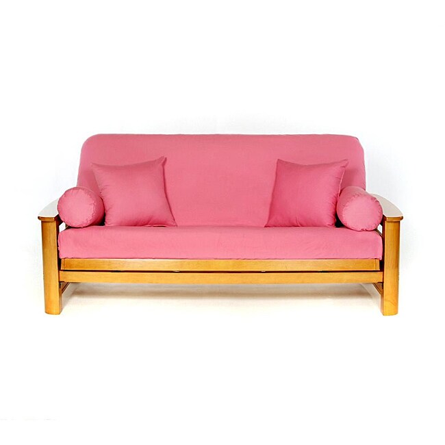 Shop Lifestyle Covers Roseblush Pink Full Size Futon Cover Ships