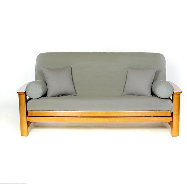 Smoke Grey Full size Futon Cover