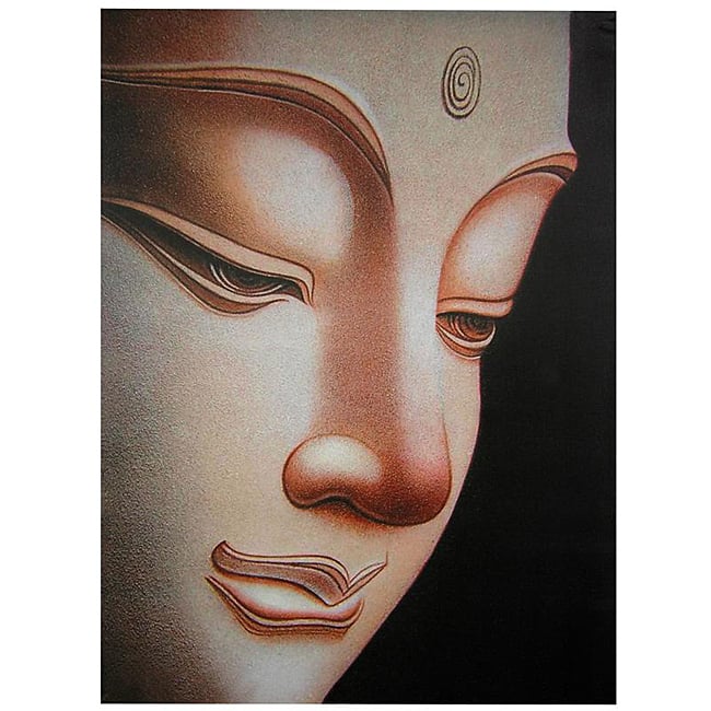 Handmade Buddha Canvas Wall Art