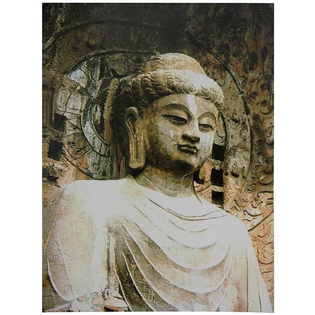 Gautama Buddha Statue Canvas Wall Art (China)