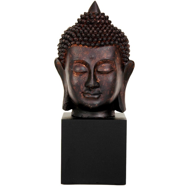 resin buddha head