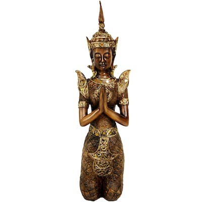 Handmade 16" Thepenom Thai Angel Statue