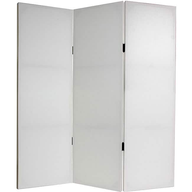 Handmade Canvas Do It Yourself 4-foot 3-panel Room Divider (China)