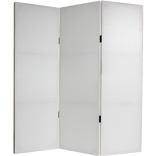 Handmade Canvas Do It Yourself 4-foot 3-panel Room Divider (China)