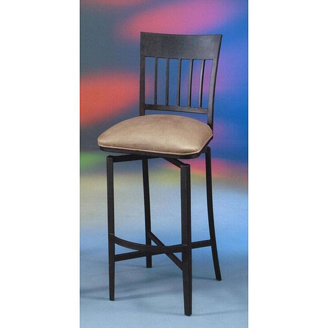Aspen Swivel Rust/Brown Indoor Barstool