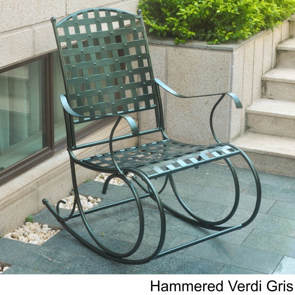 International Caravan Sante Fe Nailhead Rocker