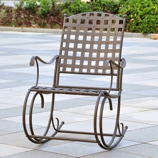 International Caravan Sante Fe Nailhead Rocker