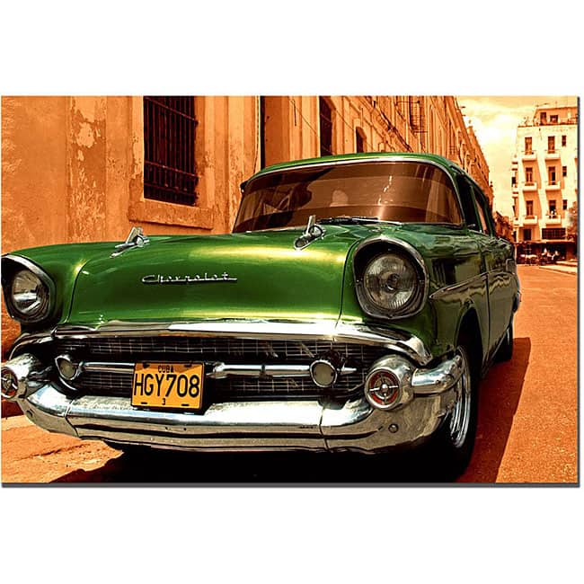'1957 Chevy Bel Air' Gallery-wrapped Canvas Art