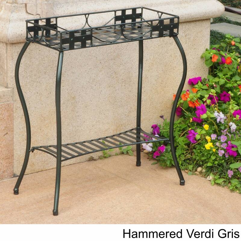 International Caravan Sante Fe Rectangular Plant Stand