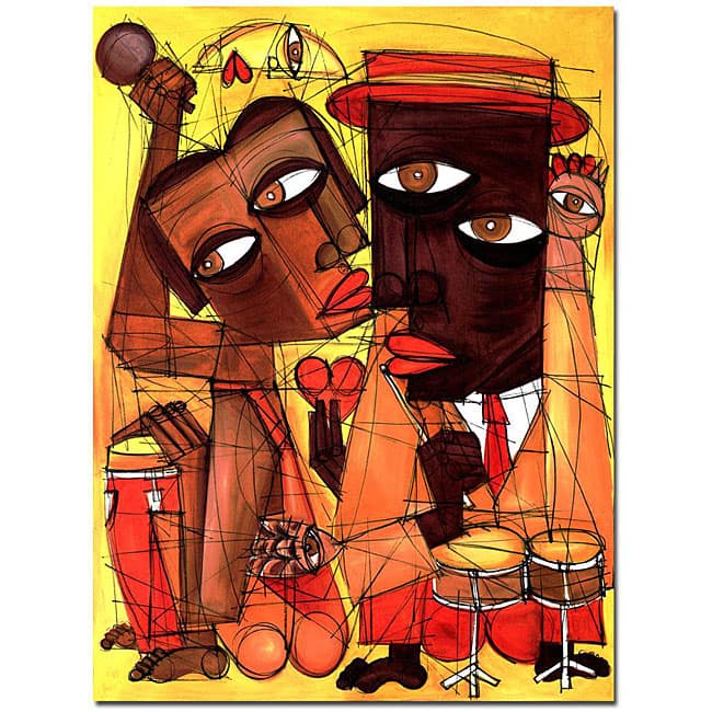 'Clotilde & Alexandre Sakharoff' Canvas Art