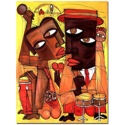'Clotilde & Alexandre Sakharoff' Canvas Art
