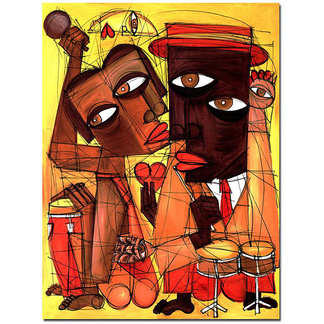 'Clotilde & Alexandre Sakharoff' Canvas Art