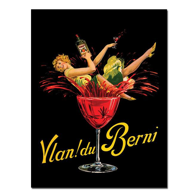 'Vlan Du Bernie' Canvas Poster