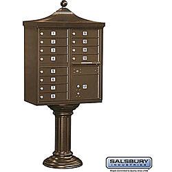 Shop Salsbury Regency Decorative Cluster Mail Box Unit Usps