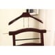 preview thumbnail 4 of 3, Manchester Mahogany Finish Chair Valet