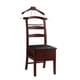 preview thumbnail 5 of 3, Manchester Mahogany Finish Chair Valet