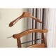 preview thumbnail 2 of 3, Executive Light Walnut Valet Chair