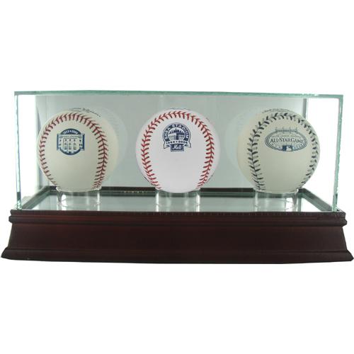 Glass Triple Baseball Case   12942248 Big