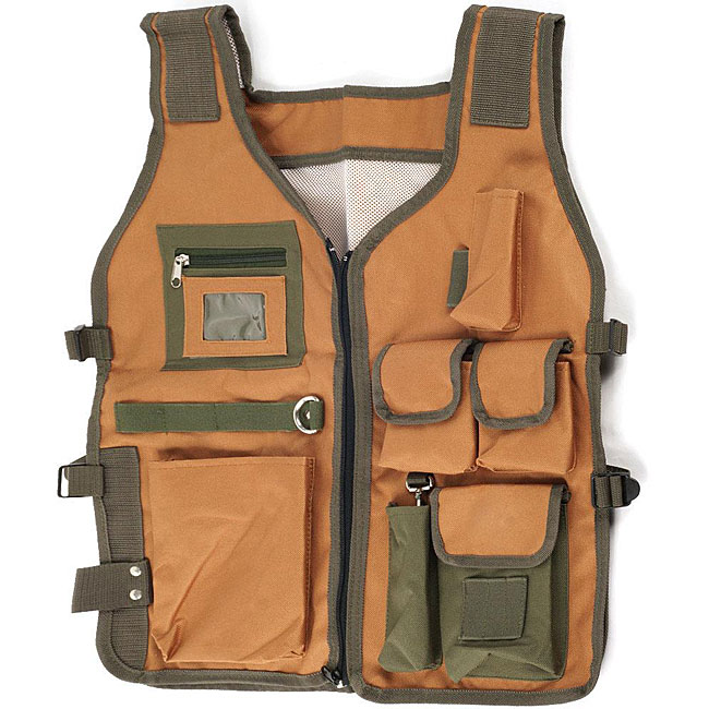 7 pocket travel vest