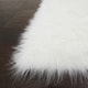 preview thumbnail 16 of 28, Strick & Bolton Newport Faux Sheepskin Shag Area Rug