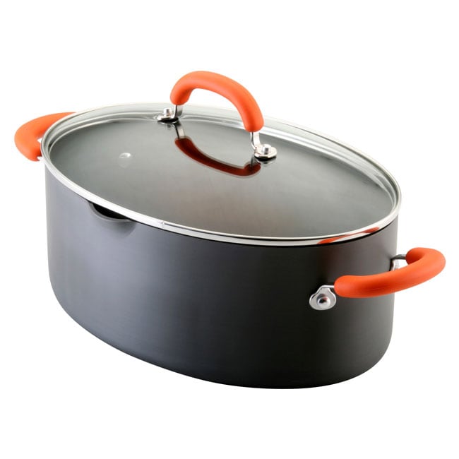  Rachael  Ray  Black 8 quart Covered Pasta Etc Pot  Free 