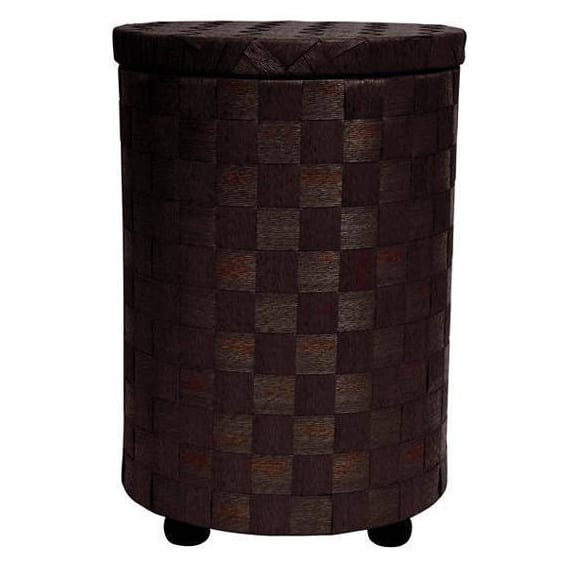 Handmade Natural Fiber 26-inch Laundry Hamper (China)