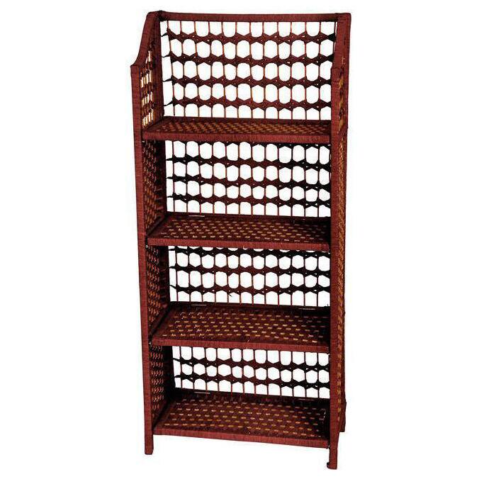 Handmade Natural Fiber 43-inch Shelving Unit (China)