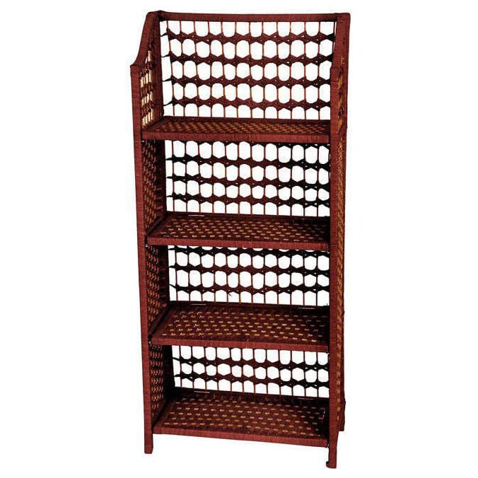 Handmade Natural Fiber 43-inch Shelving Unit (China)