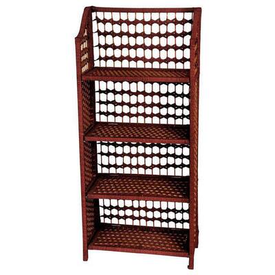 Handmade Natural Fiber 43-inch Shelving Unit (China)