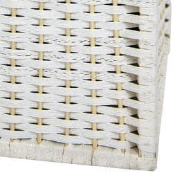 Handmade Natural Fiber 28-inch Laundry Hamper (China)