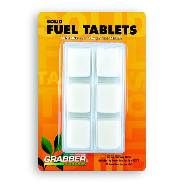 Solid Hexamine Fuel Tablets (pack Of 12)