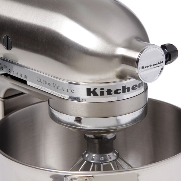 KitchenAid KSM152PSNK Brushed Nickel 5-quart Custom Metallic
