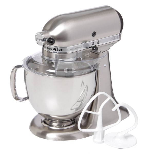 KitchenAid KSM152PSNK Brushed Nickel 5-quart Custom Metallic Tilt