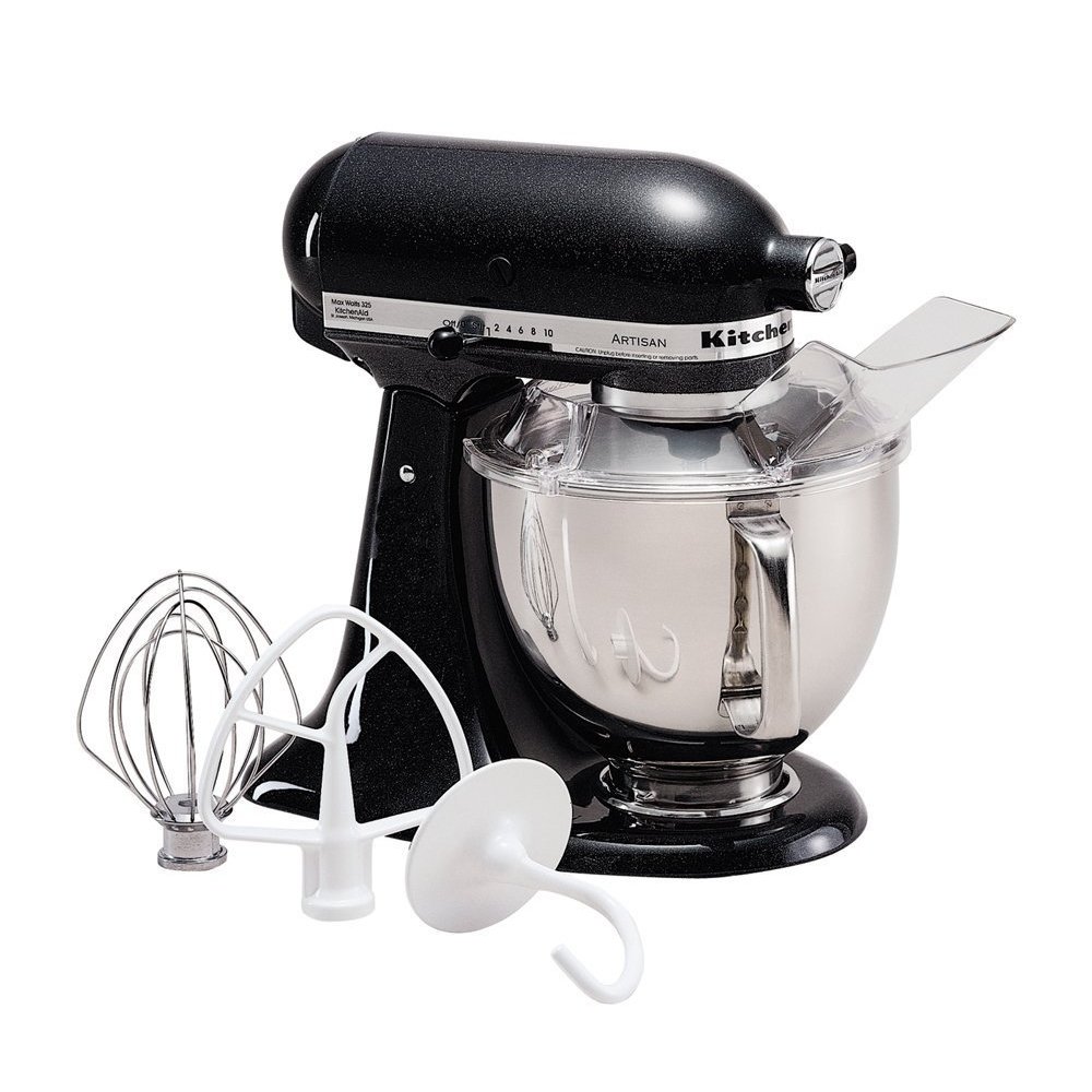 KitchenAid KSM150PSCV Caviar 5-quart Artisan Tilt-head Stand Mixer - Bed  Bath & Beyond - 5094912