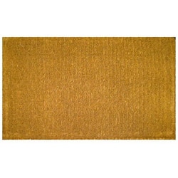 Entryways Blank Hand Woven Coir Extra - Thick Doormat