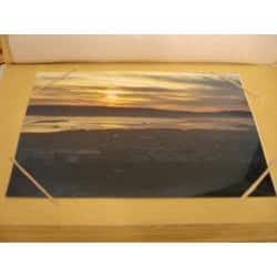 Handmade Rayon from Bamboo, Leaves and Bark Diagonal Checker Photo Album (Indonesia)