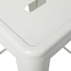 I Love Living 24-inch White Metal Counter Stools (Set of 2) - Thumbnail 4