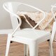preview thumbnail 4 of 14, White Tabouret Stacking Chairs (Set of 4)