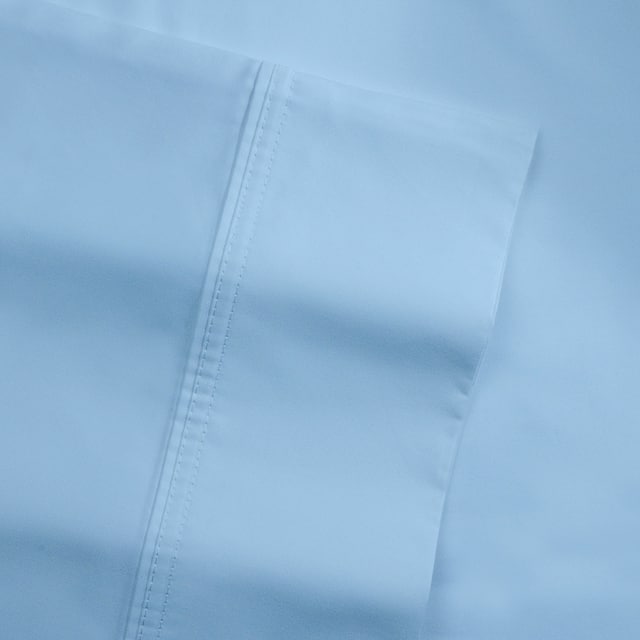 500 Thread Count Cotton Extra Deep Pocket Bed Sheet Set - King - Blue