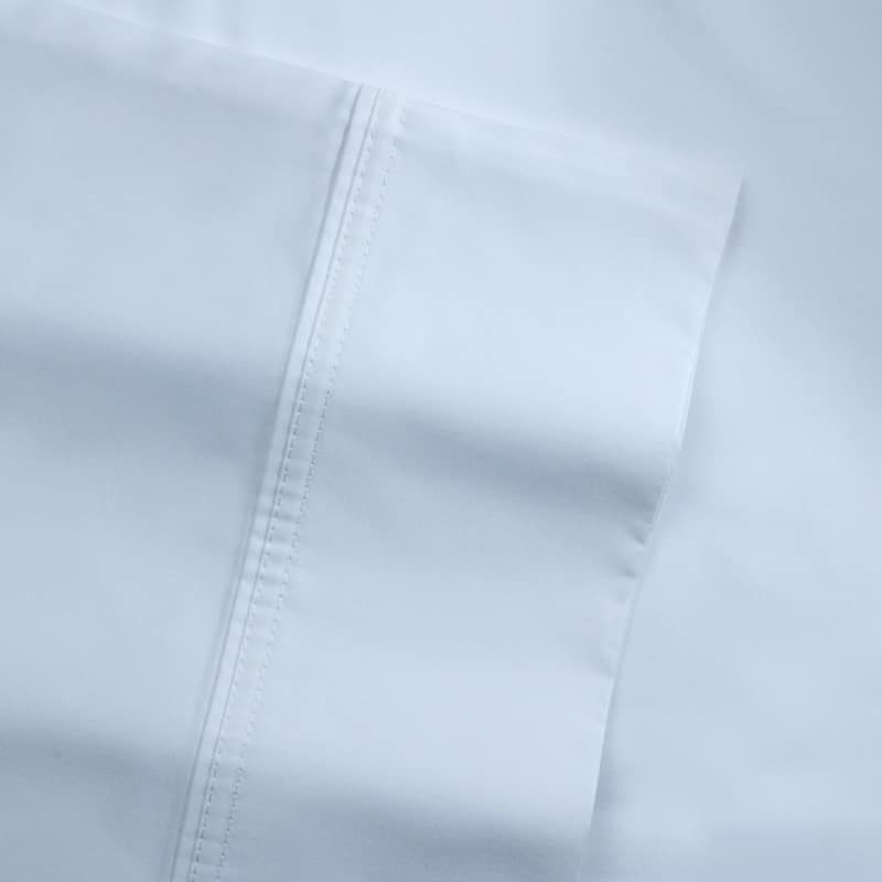 500 Thread Count Cotton Extra Deep Pocket Bed Sheet Set - Queen - White