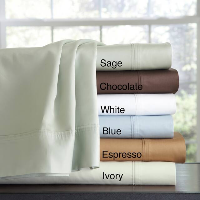 500 Thread Count Cotton Extra Deep Pocket Bed Sheet Set
